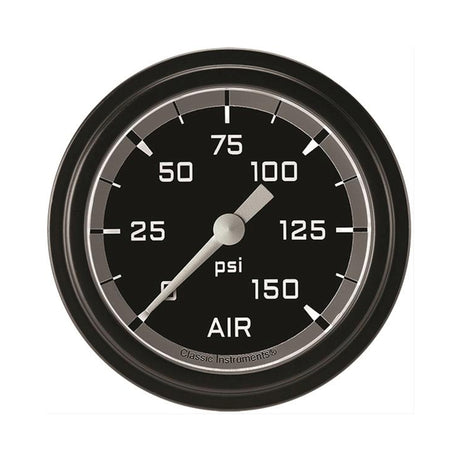 Classic Instruments Autocross Gray 2 5/8" Air Pressure Gauge - AX318GBLF