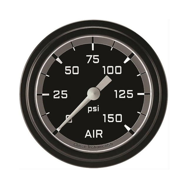 Classic Instruments Autocross Gray 2 5/8" Air Pressure Gauge - AX318GBLF