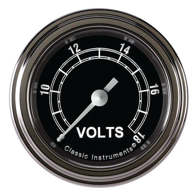 Classic Instruments Traditional 2-1/8" Volt Gauge - TR130SLF