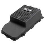 B&M Hi-Tek Deep Heavy Duty Transmission Pan - ZF 845RE/850RE/8HP70/8HP75 - Black - 71395