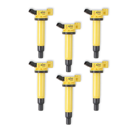 ACCEL Ignition Coil - SuperCoil - Fits Toyota 3.0L - V6 - 6-Pack - 140074-6