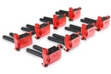 MSD Blaster Ignition Coil - Gen III HEMI 05-24 - Red - 8-Pack 5.7/6.1/6.2/6.4 - 82558