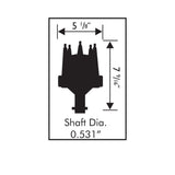 MSD Ford FE Pro-Billet Distributor - 8594
