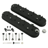 Holley 241-112 Tall LS Valve Covers - Satin Black