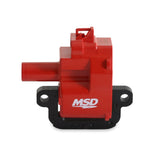 MSD Ignition Coil - GM LS Blaster Series - LS1/LS6 Engines - Red - 8-Pack - 82628