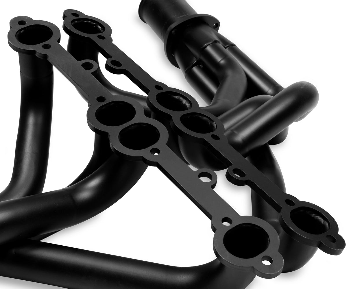 Flowtech Long Tube Header - Black Paint - 11106FLT