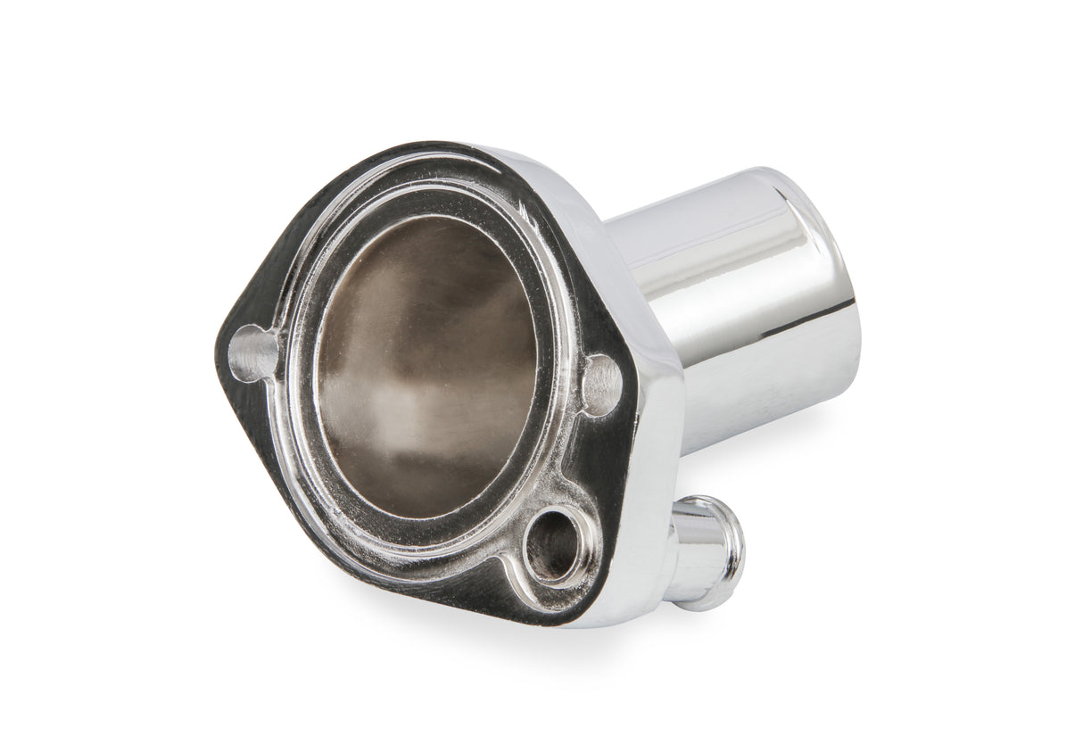 Mr Gasket O-Ring Style Chrome Water Neck - 45 Degree - 2662