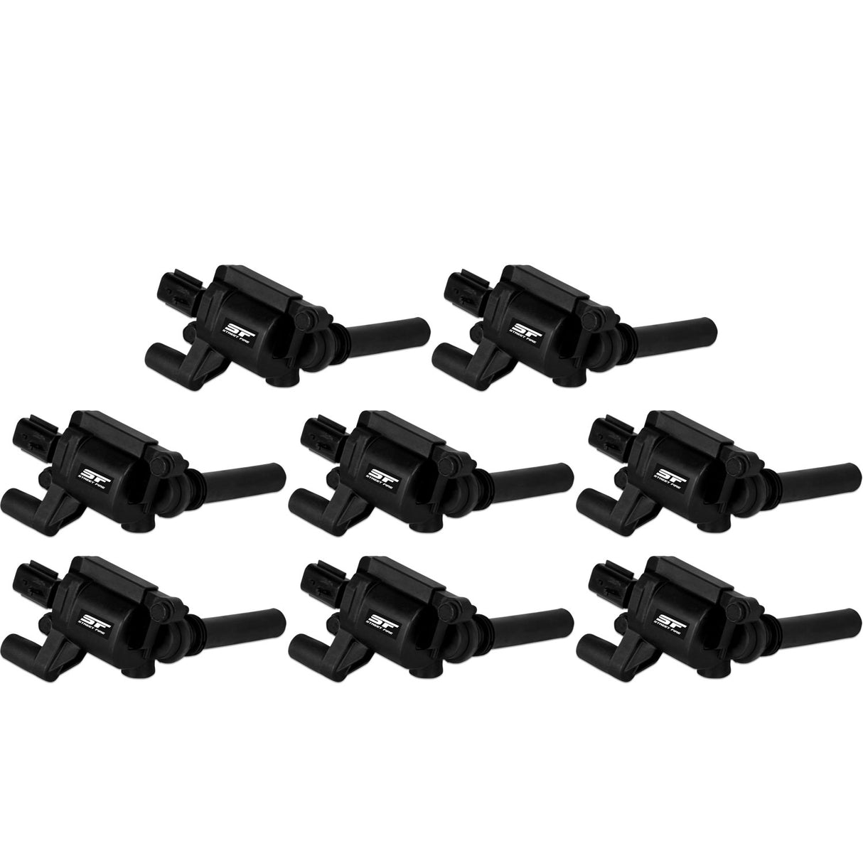 MSD Street Fire Ignition Coils 2003-2005 5.7L HEMI, Black, 8-Pack - 55178