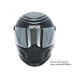 Simpson Motorcycle Outlaw Bandit Helmet - Flat Black - 28315M8