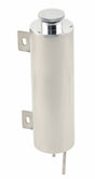 Mr Gasket Overflow Tank - 3 Inch Diameter 10" Height Polished Stainless Steel - 9133