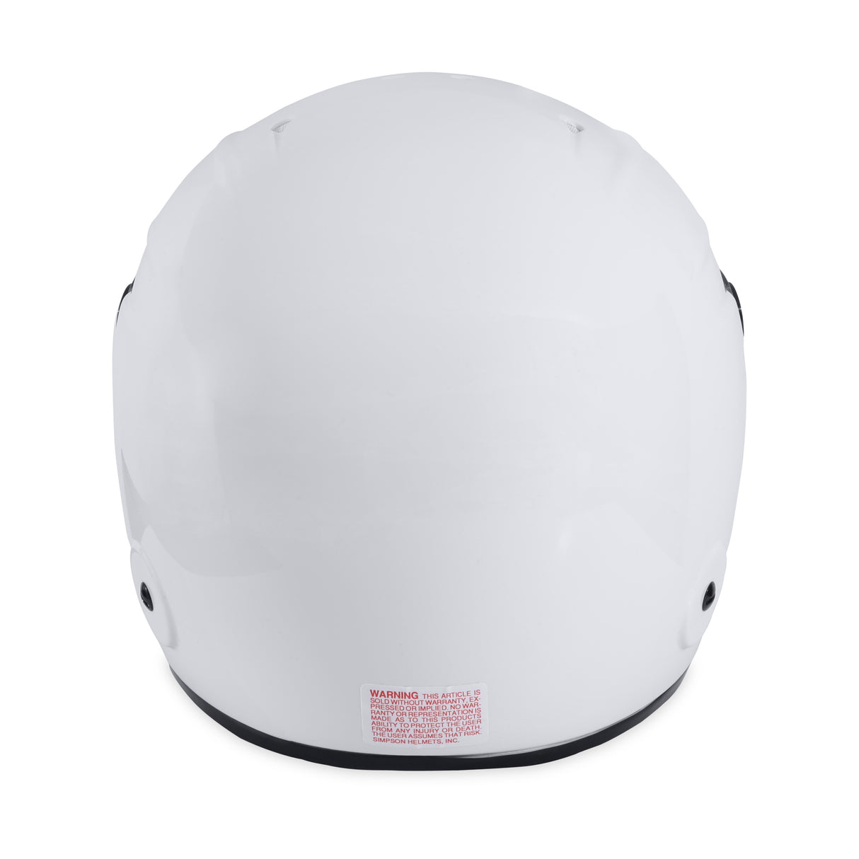 Simpson 7870051 SA2020 Devil Ray 3.0 Racing Helmet - White - XX-Large - 7870051