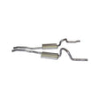 Scott Drake 1971-73 Mustang Mach 1 Dual Exhaust Sys 2.25''(Requires Mach 1 Tips) - D1ZZ-5257-TRK