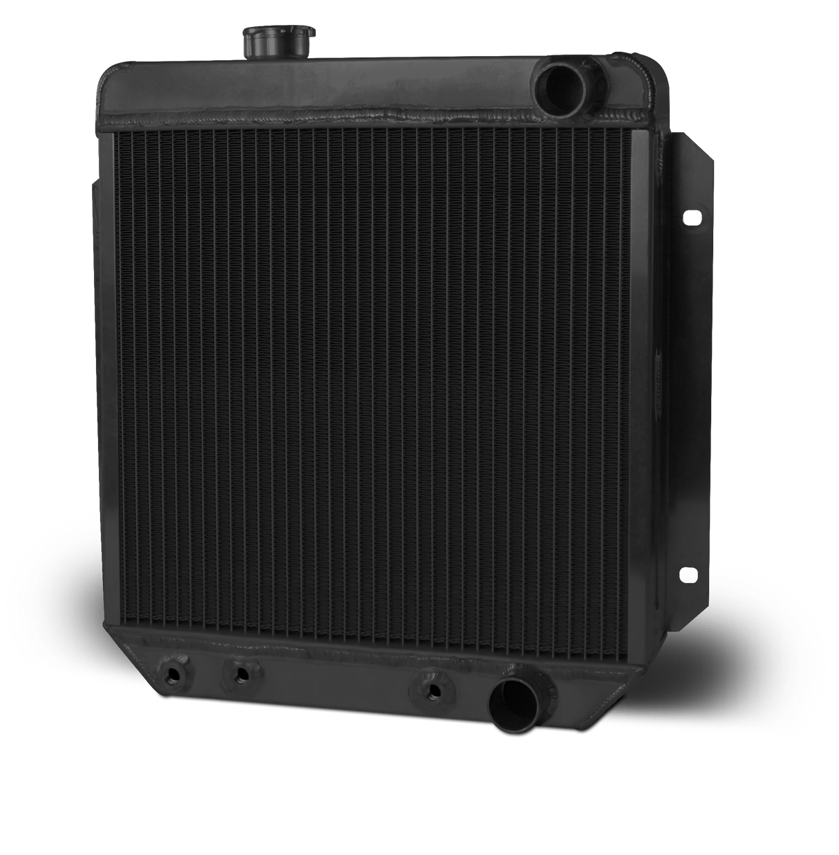AFCO 1964.5-66 Mustang Aluminum Radiator and Shroud - Passenger Side - 80276-B-NA-N 80276-B-NA-N