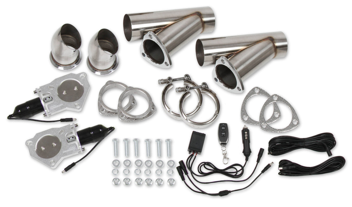 Hooker Cut-Out Dual Kit w/Remote - 11051HKR
