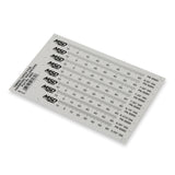 MSD Timing Tape - Harmonic Balancer - 5.25" to 8.00" - 8985