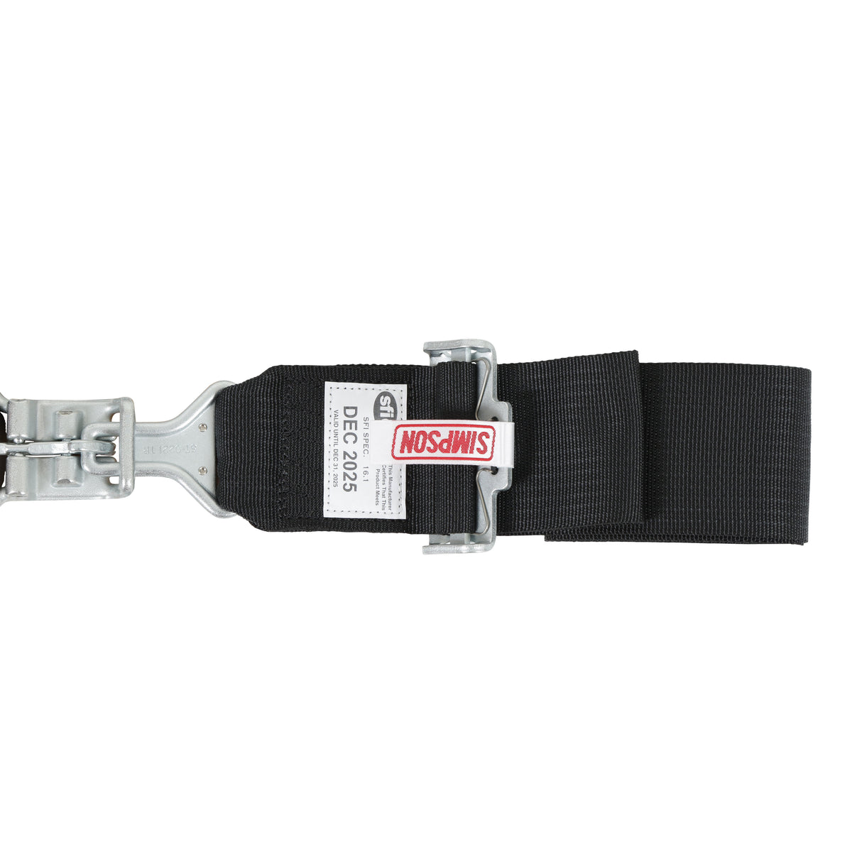Simpson Racing Latch and Link Bolt-In 5-Point Harness - 29063BKH