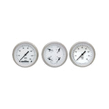 Classic Instruments WHITE HOT 3IN SPEEDO/QUAD/TACH-GM - WH03SLC
