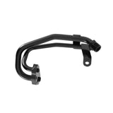 Holley 97-443 Line Adapter Manifold for SD7 A/C Compressor - SBF, Driver Side Exit