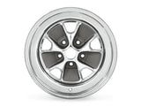 Scott Drake 15X7 Styled Steel Wheel Chrome/Charcoal - C5ZZ-1007-CR