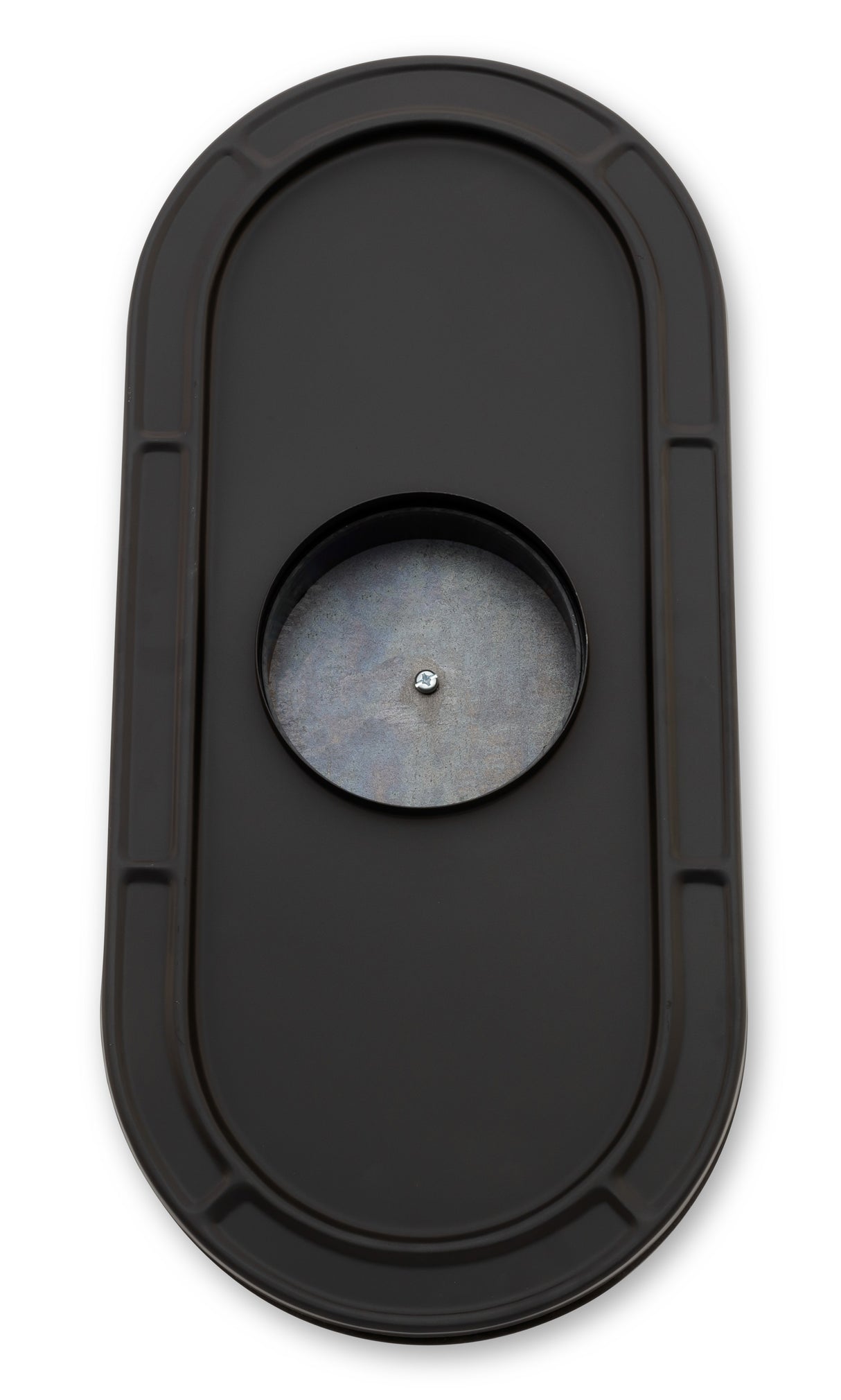 Scott Drake Aluminum Oval Air Cleaner Assembly Black - S1MS-9600-P