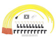 ACCEL Spark Plug Wire Set - 8mm - Yellow with Orange Straight Boots - 4038