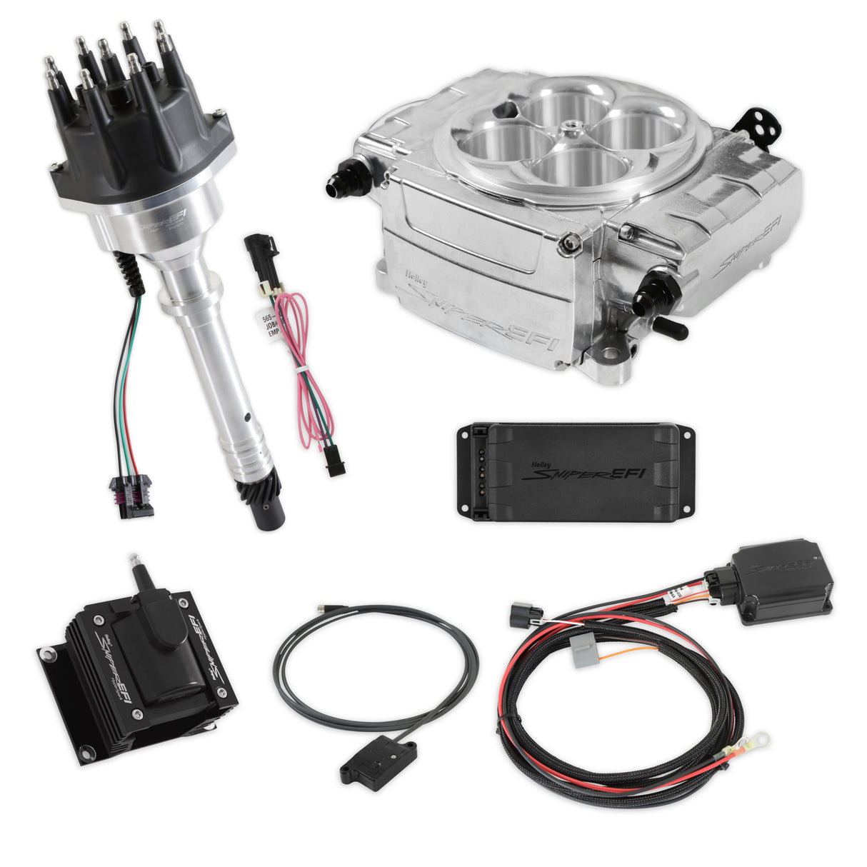 Holley 550-510-BPX-SBC Sniper 2 EFI Bundle with HyperSpark Ignition System