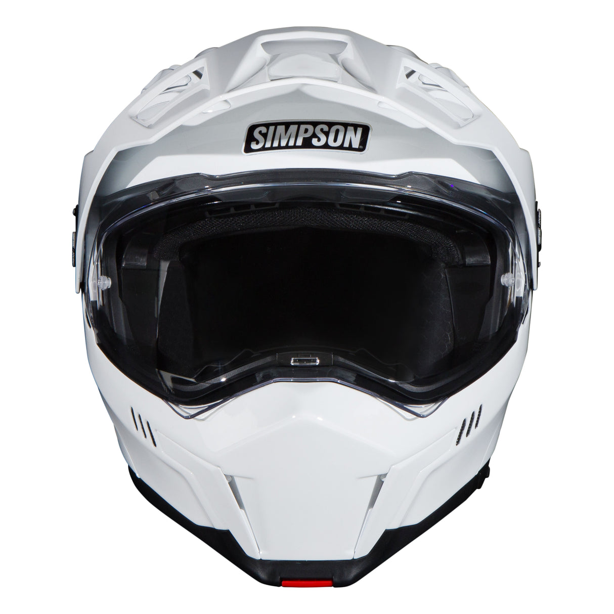 Simpson Motorcycle Journey Bandit Helmet - White XS - JB1XS