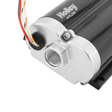 Holley 12-1800-2 200 GPH Dominator In-Line Billet Fuel Pump (Dual Inlet)