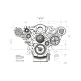 Holley 20-137 LS/LT High-Mount Complete Accessory Drive Kit
