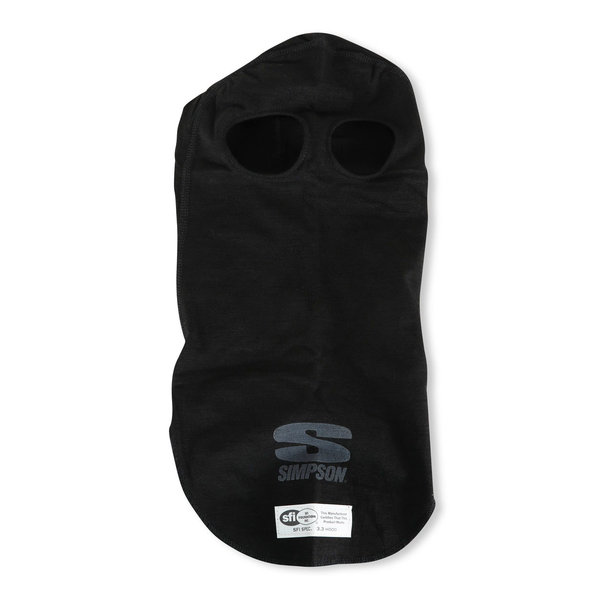 Simpson Profit headsock Dual Eye Black - 23092K