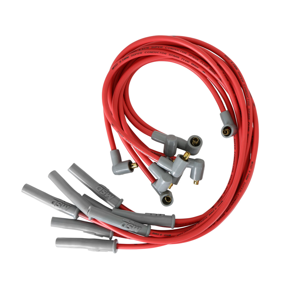 MSD Super Conductor Spark Plug Wire Set Ford 351C-400, Socket - 31389