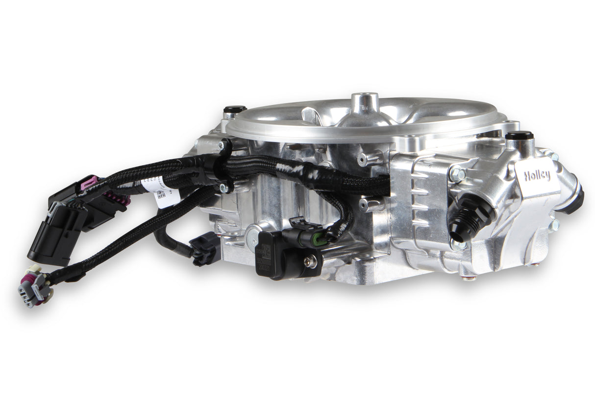 Holley 534-301 EFI Terminator X Stealth 4500 Throttle Body - Shiny