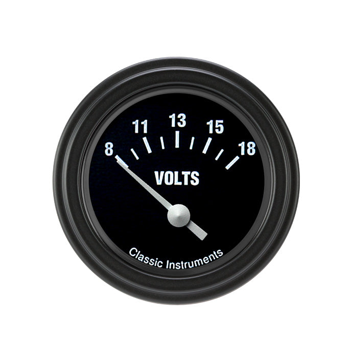 Classic Instruments HOT ROD 2IN VOLT - HR30BLF