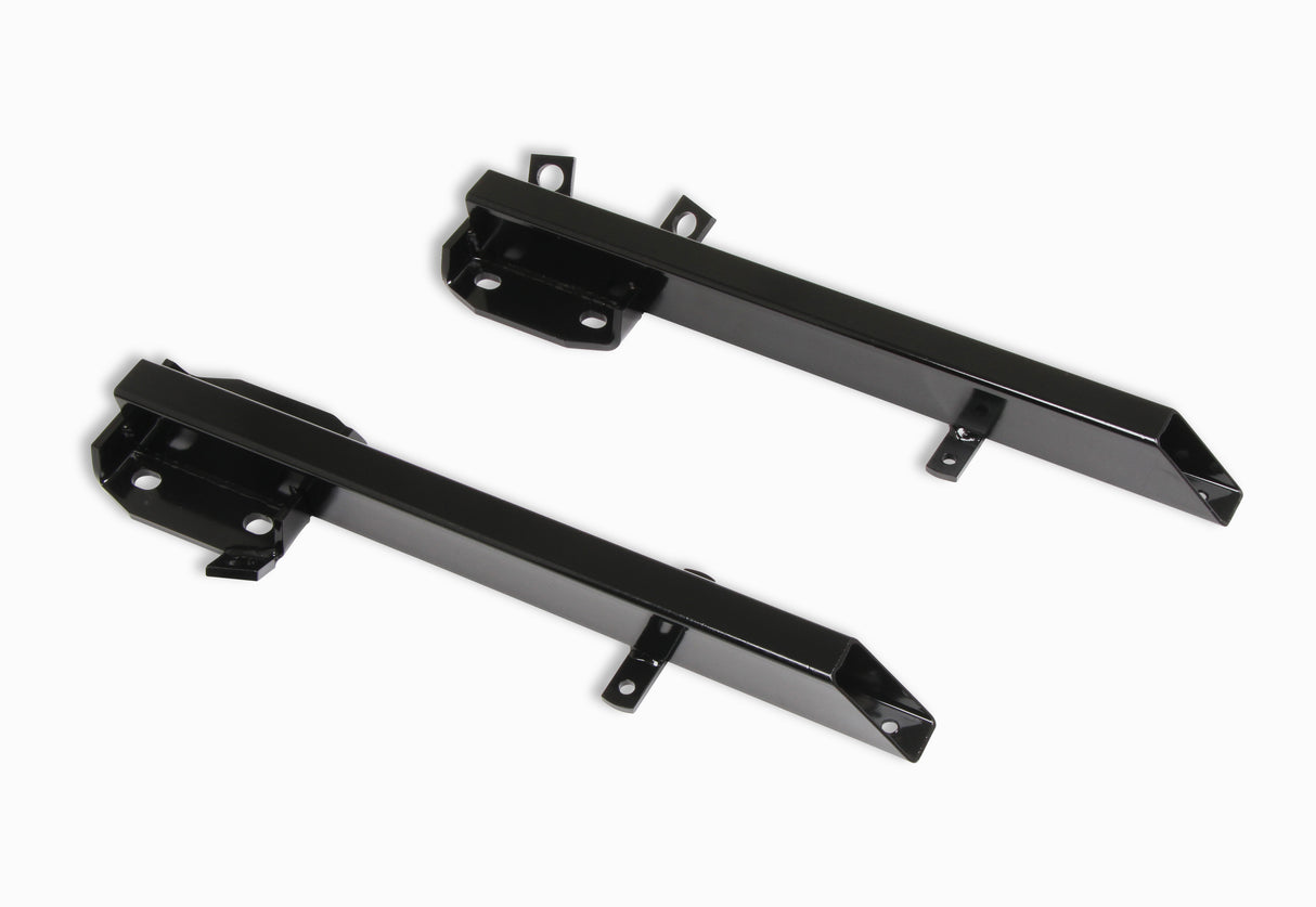 Lakewood Traction Bars - 1964-1973 Ford - 3 in Diameter - Steel - Black - Pair - 21602