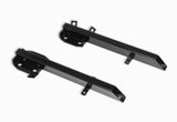 Lakewood Traction Bars - 1964-1973 Ford - 3 in Diameter - Steel - Black - Pair - 21602