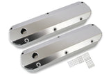 Mr Gasket Fabricated Aluminum Valve Covers - Silver - 6843G