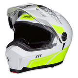 Simpson Motorcycle Journey Bandit Helmet - Yellow/White - Double Extra Large - JBDWY2X