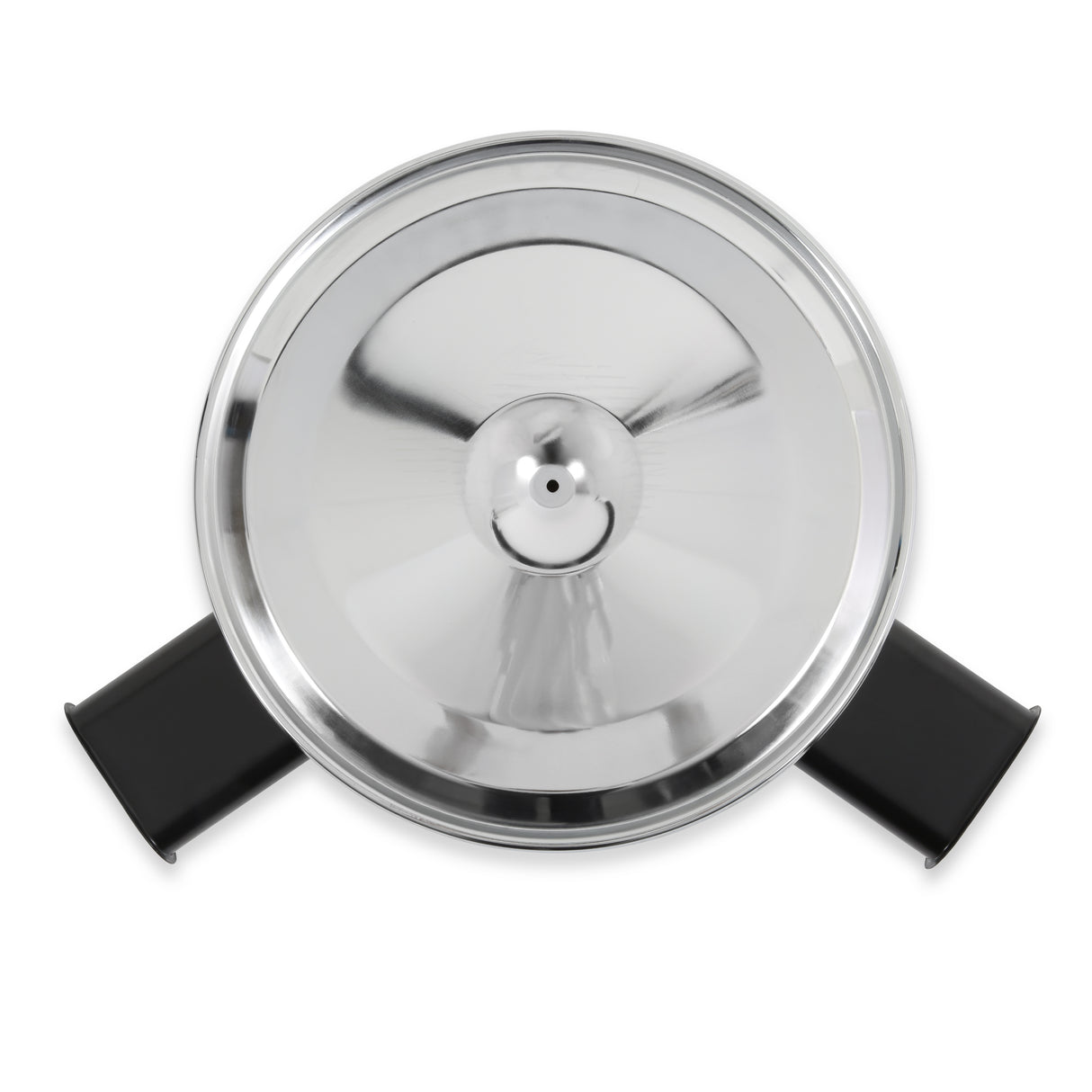 Holley 120-520 RetroFilter Drive-By-Wire Air Cleaner - 14-Inch Diameter - Dual Snorkel - Chrome