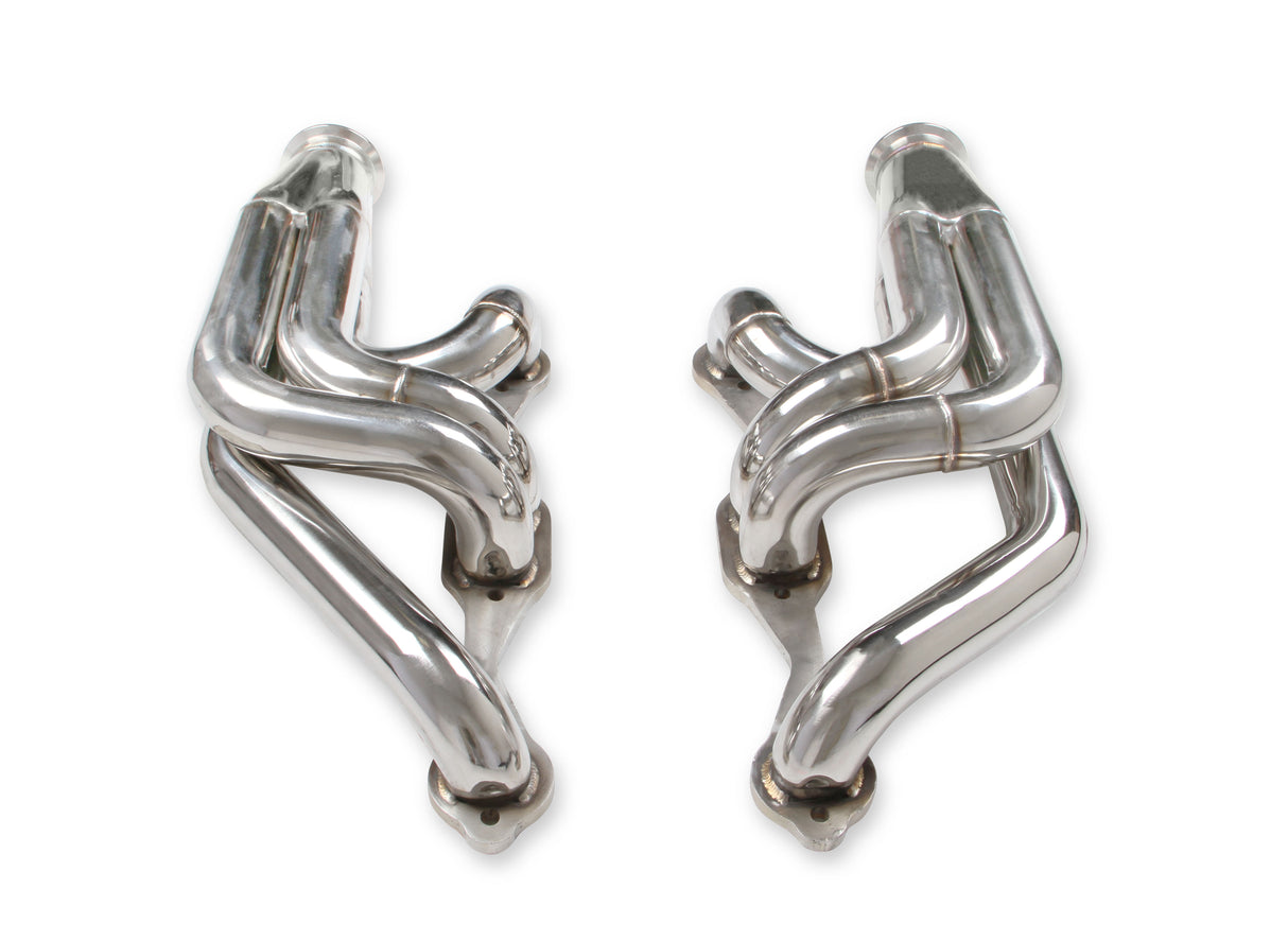 Flowtech Small Block Chevy Turbo Headers - Polished Finish - 11573FLT
