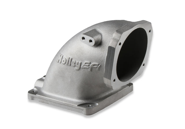 Holley 300-248 Cast Aluminum 4500 EFI Throttle Body Intake Elbow-LS