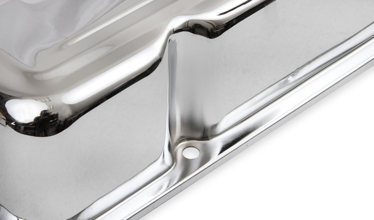 Mr Gasket Chrome Tall-Style Valve Covers - 9805
