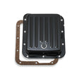 Mr Gasket Transmission Oil Pan - Black Steel - 9755BMRG