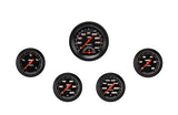 Classic Instruments Velocity Black Five Gauge Set 335 - VS335BBLF