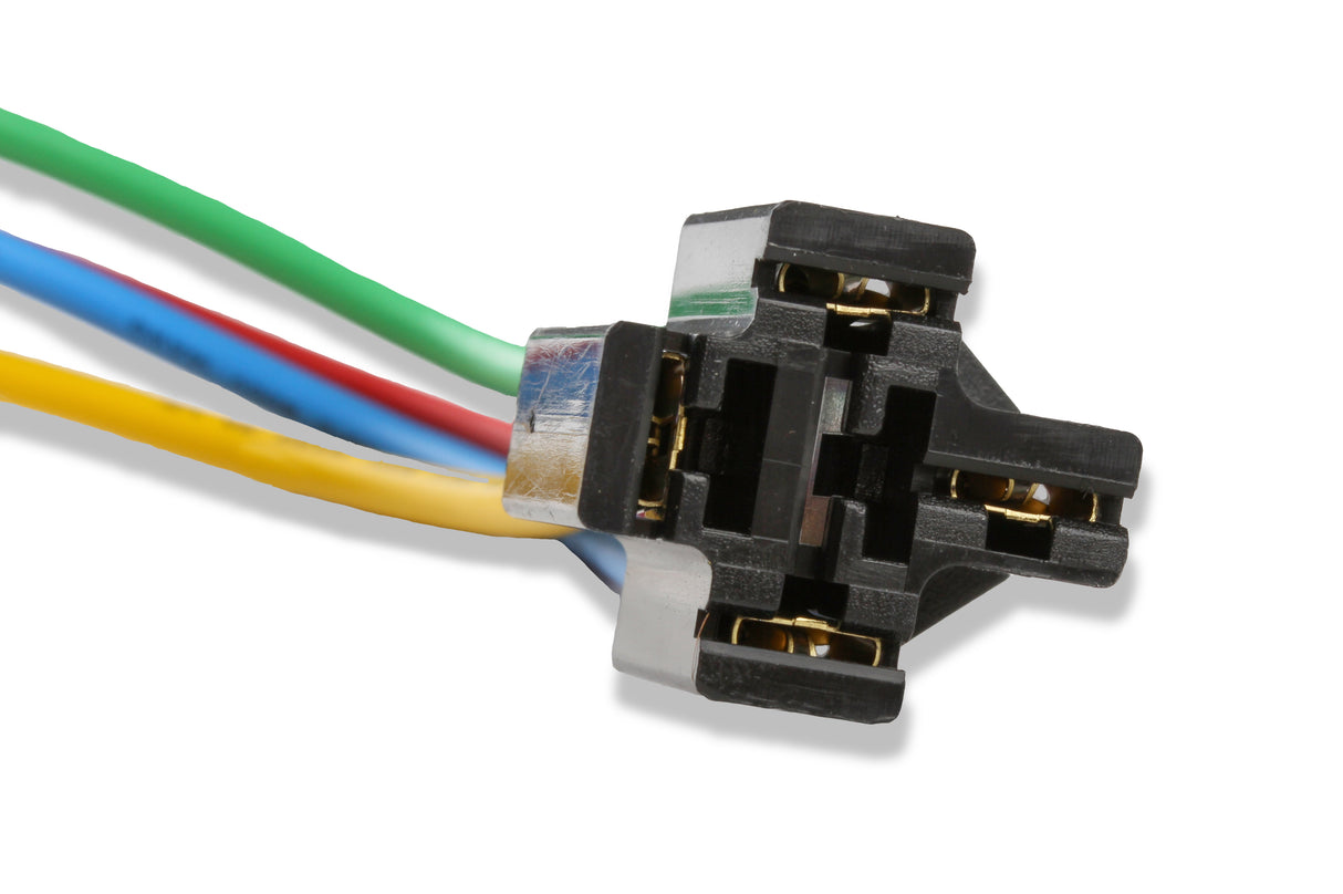 MSD Solid State N/O Relay w/Socket Harness - 89612