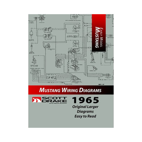 Scott Drake 1965 PRO Wiring Diagram Manual (Large Format) - MP-1-P