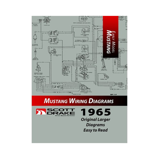 Scott Drake 1965 PRO Wiring Diagram Manual (Large Format) - MP-1-P