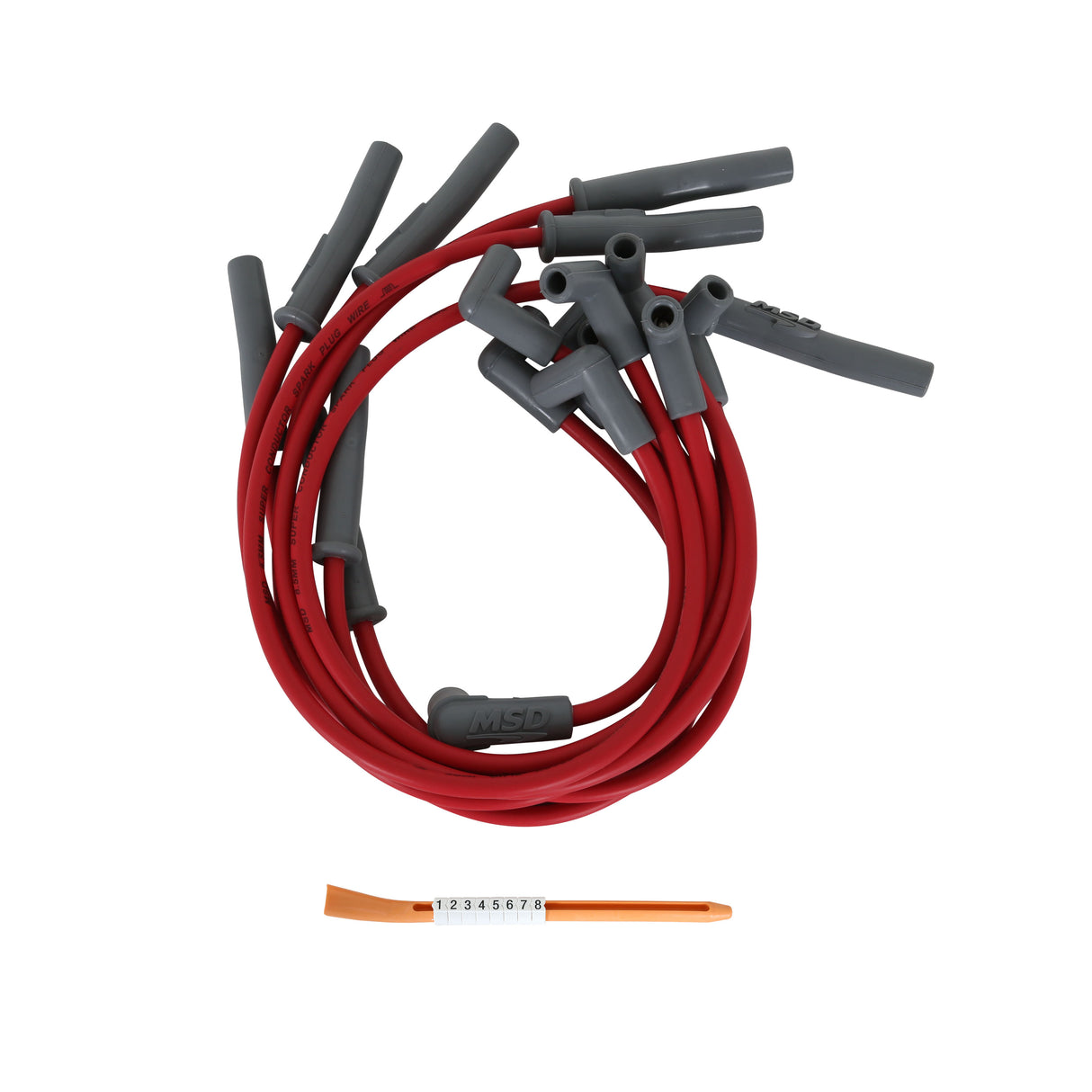 MSD Super Conductor Spark Plug Wire Set, Mustang 5.0L '94-On - 32209