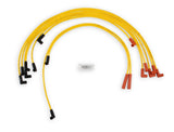 ACCEL Spark Plug Wire Set- 8mm- Super Stock- Graphite Core- HEI Style Boots- Yellow - 4049