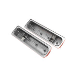 Holley 241-293 GM Licensed Valve Cover - Muscle Series - SBC - Center Bolt - Factory Orange Machined