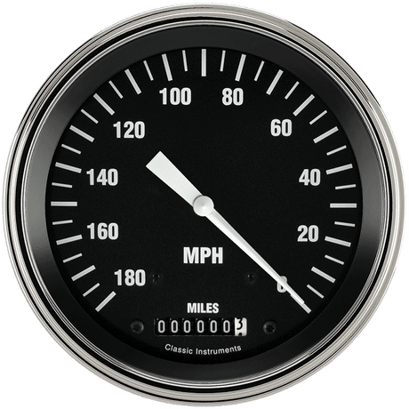 Classic Instruments Hot Rod 4 5/8" Speedometer - HC56SLF